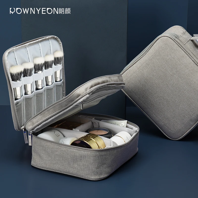 Rownyeon Luxury Small Store Cosmetic Makeup Bags Cosmetic Case Travel Bag