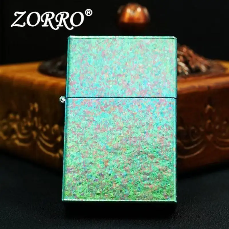 

Zorro NEW, ветрозащитная топливная зажигалка из чистого титана, корпус из чистого титана с внутренней отделкой из чистого титана, аксессуары для сигарет, мужской подарок