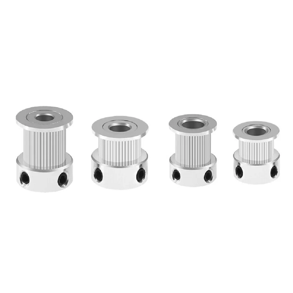 1pcs 3D printer 2GT synchronous wheel 16/20 tooth drive pulley gt2 stepper motor aluminum alloy driving wheel
