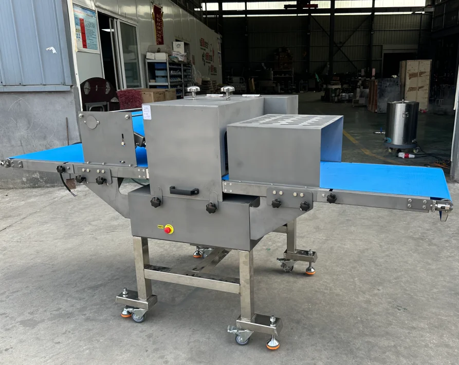 CK-KCKP-240 Commercial Salmon Thin Slice Slicer, Automatic Meat Slicing Machine for Fresh Chicken Breast,beef, Mutton, Bacon