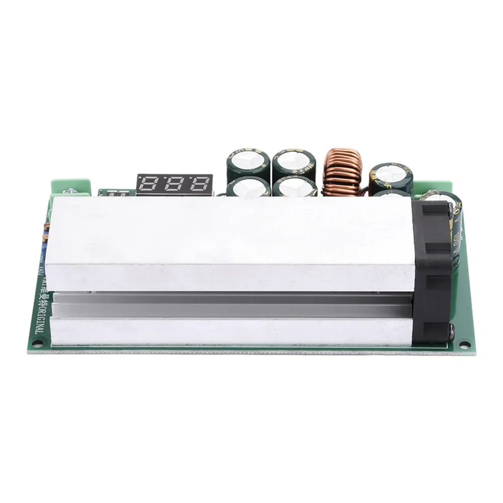 DC12-80V 20A 600W Adjustable Buck Power Module Constant Current Constant Voltage Power Board with Voltage and Current Display