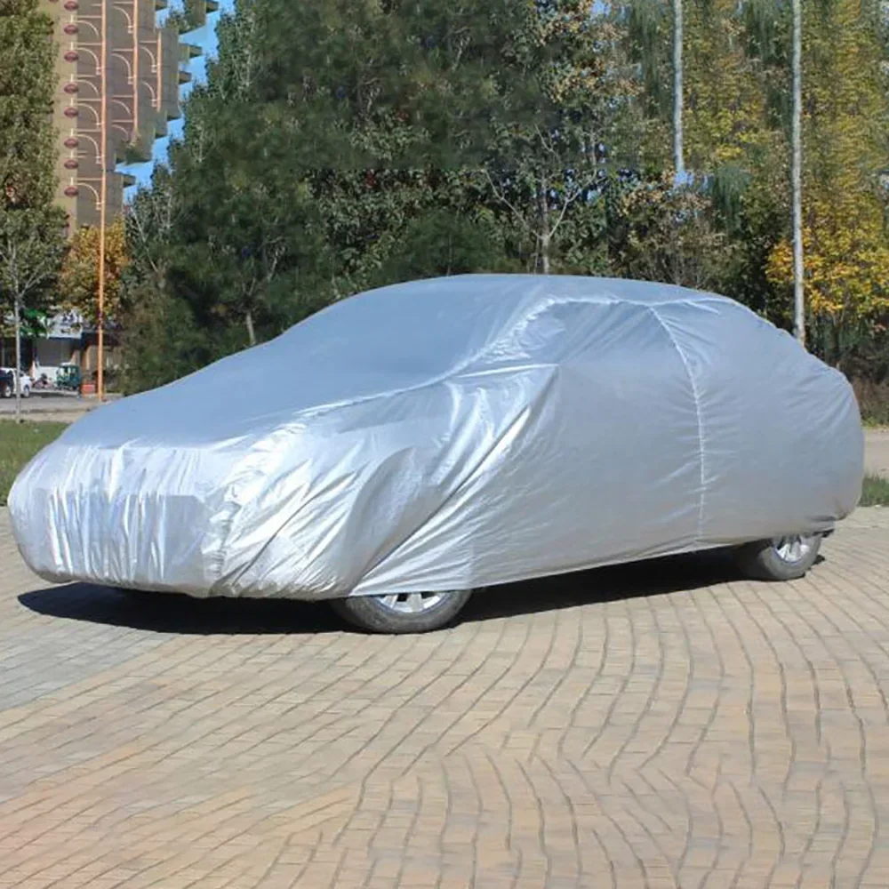 

Waterproof Car Covers Outdoor Sun Protection Cover Uv Protection Dust Rain Snow Protective Universal Suv Sedan Hatchback