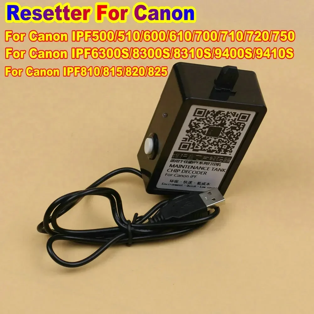 

For Canon Maintenance Tank Chip Resetter MC-16 MC16 Reset Printer IPF600 IPF605 IPF610 IPF6000S IPF6100 IPF6300S IPF6300 Kit