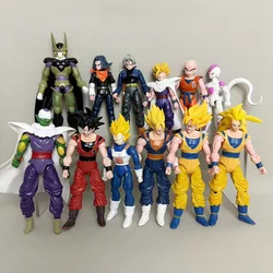 Anime Dragon Ball, Vegeta, Broly, Son Goku, anime action figure model, gifts, collectible ornaments, toys, movable limbs.