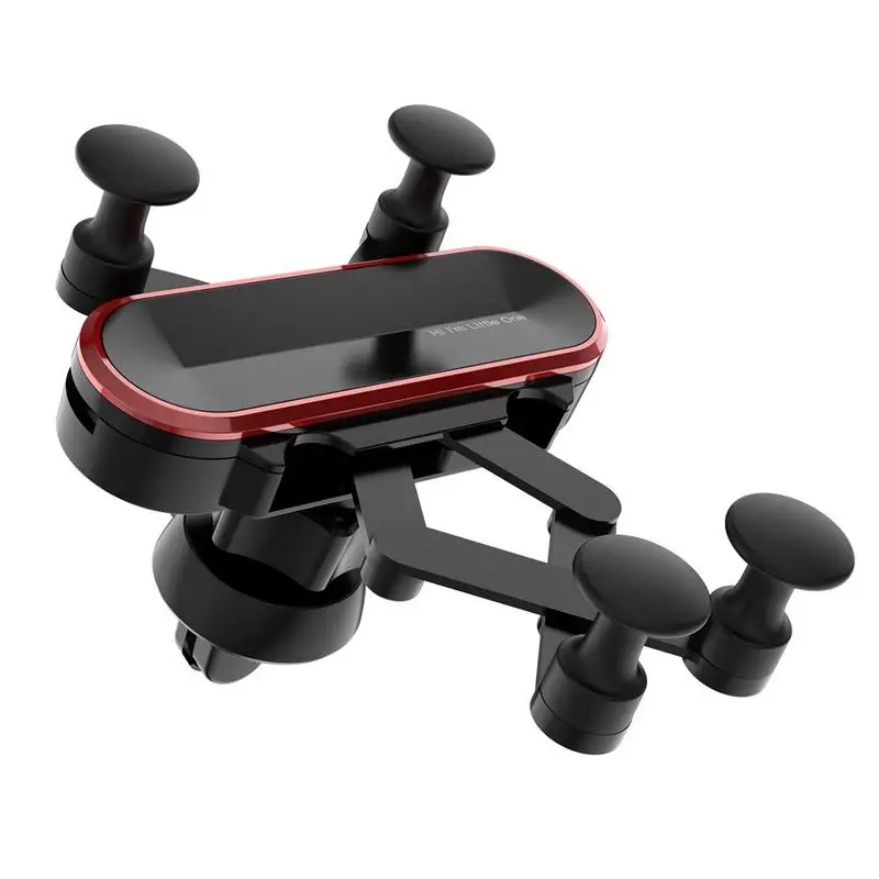 

Little One Gravitys Car Holder For Phone In Car Air Vent Clip Mount No Magnetic Mobile Phone Holder GPS Stand For IPhone XS MAX