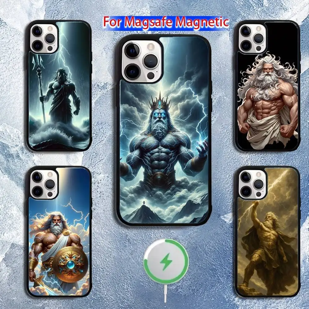 

Zeus Phone Case For iPhone 16,15,14,13,12,11,Pro,Max,Plus,Mini,Magsafe,Magnetic Wireless Charging Case