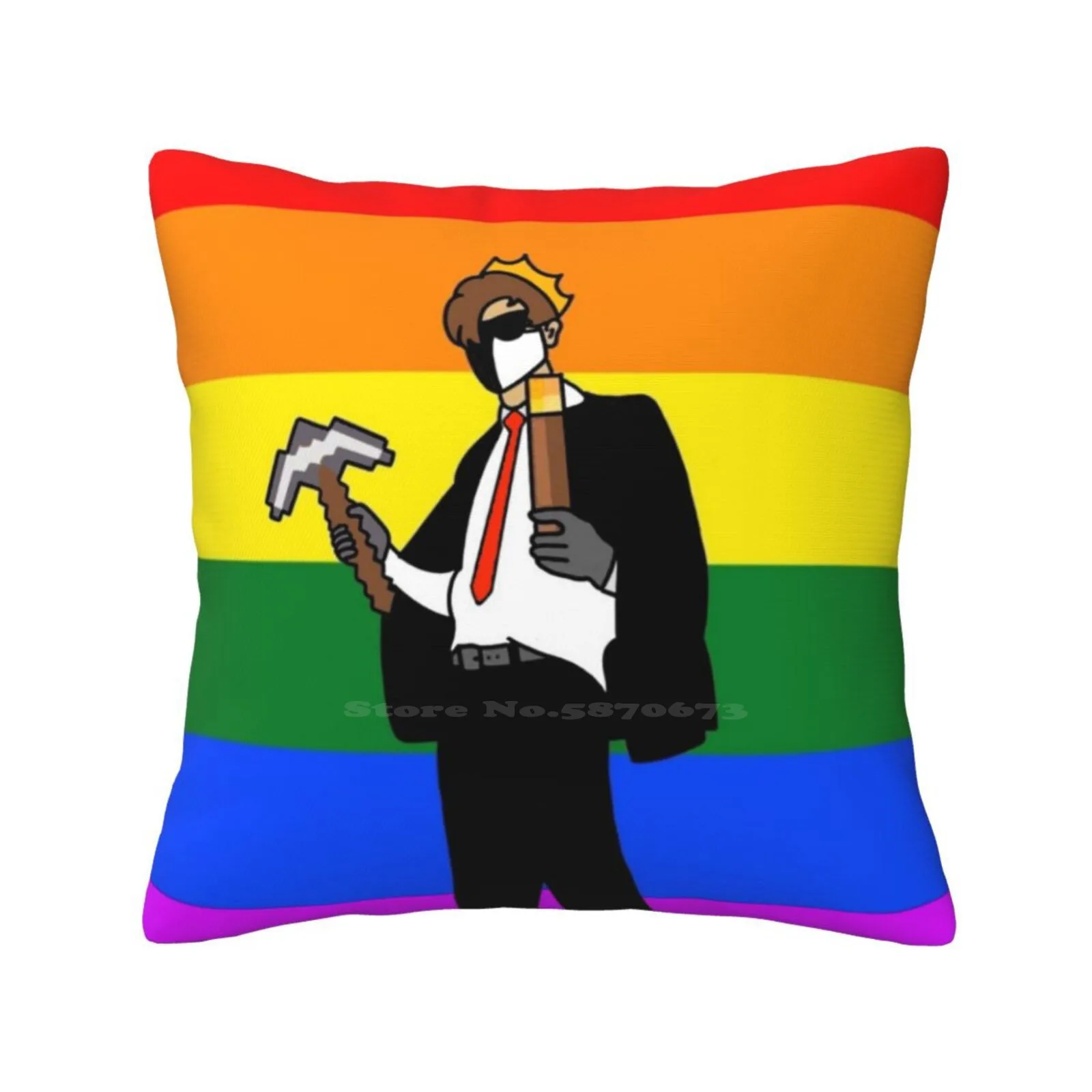 Ranboo Team Fanart Lance Fronha para Casa Sofá e Carro, França Team Fanart, Gay Dream Smp, Lance Fronha