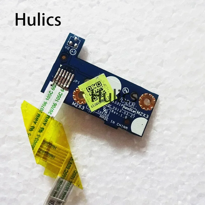 Hulics Used For Acer E1-570 E1-530 Power Board Button Switch  E1-570G LS-9531P V5WE2 With Cable