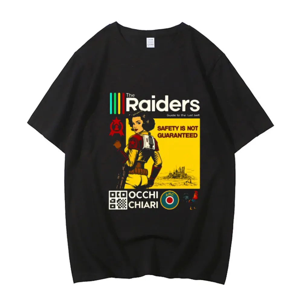 Arc Raiders tshirt teen Comfortable Gothic korean clothes Grunge top tees streetwear 2000s Classic Gothic Pop Culture University