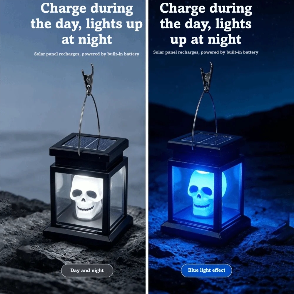 Waterproof Solar Hanging Lights Simulation Flame Flicker Flame Flickering Flame LED Lanterns Mini Size Flameless Solar Lanterns