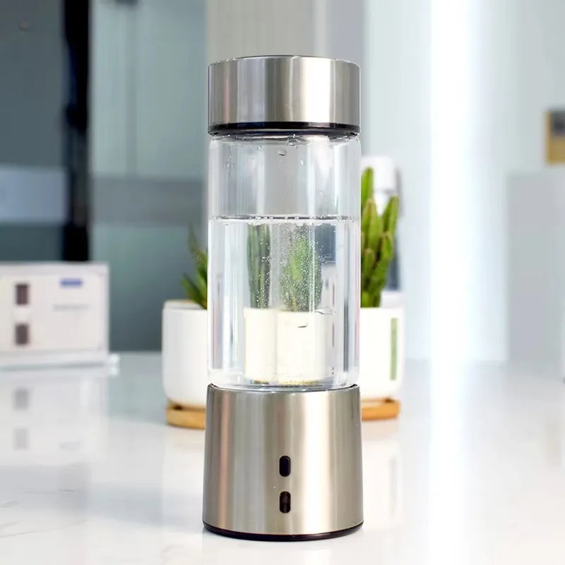 YY SPE/PEM Hydrogen Water Bottle – Portable H2 Generator for Office, Travel & Daily Use | Rich in Antioxidant Hydrogen