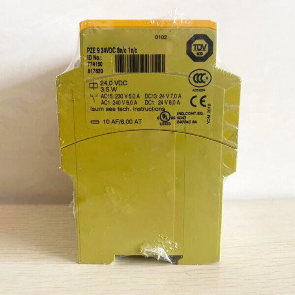 For PILZ 774150 PZE 9 24V Safety Relay Module in Box