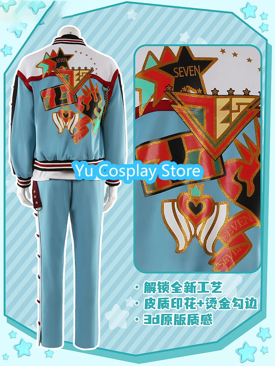 Game Ensemble Stars 7th Anniversary Cosplay Costume Cute Party Suit Top Pants Coat Halloween Carnival Uniform Custom Made