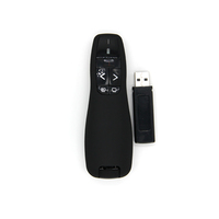 2.4Ghz Wireless USB Receiver Presenter Remote Control R400 Presenter Page Turning Pointer Pen Remote Control for Presentation