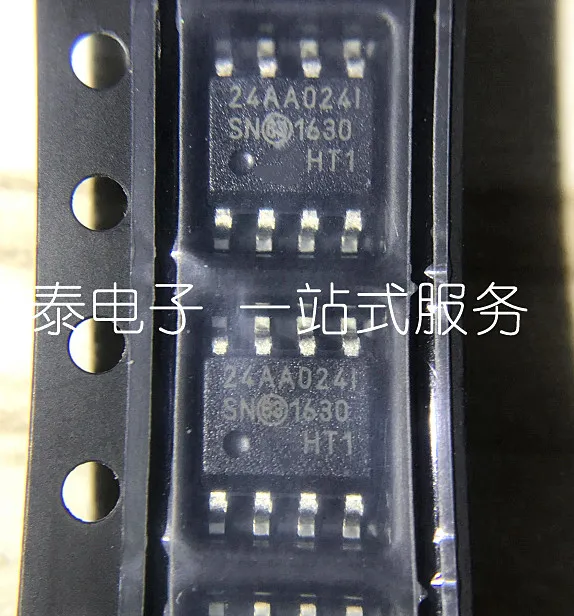 

5-100 шт./лот 24AA024-I/SN 24AA024I SOP8 Новый оригинал