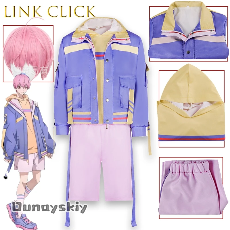 

{Kisekiya}BLink Click Siv Tianchen Li Cosplay Costume Casual Sportswear Anime Character Outfit Coat Hoodie Wig Uniform Halloween