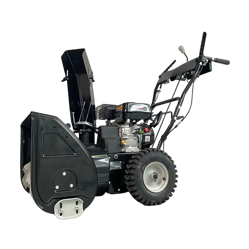 -Powered Small Snow Blower Hand--push Friction Disc Snow Dryer Floor Sweeper for Snow Remover