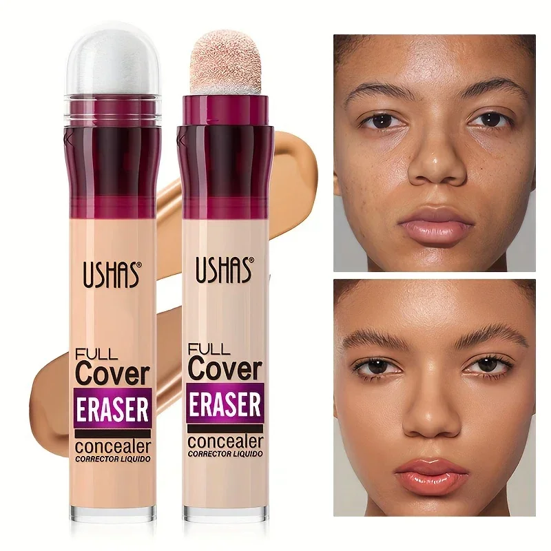 Gesichts Concealer Schwamm Kopf matt flüssige Foundation Make-up Öl Kontrolle langlebige BB Creme wasserdicht aufhellen Kosmetik