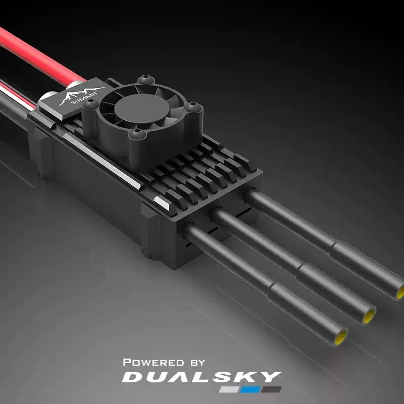SUMMIT 120 MKII Fixed Wing Brushless ESC Built-in BEC With External Cooling Fan For RC