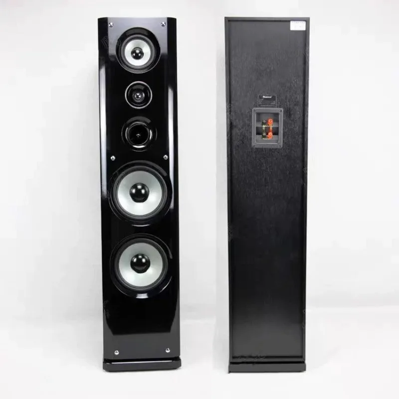 Doppelte 8-Zoll-Bodenlautsprecher, passive Lautsprecher, HiFi-Klangqualität, superstarker Bass, professioneller Audio-Sound.