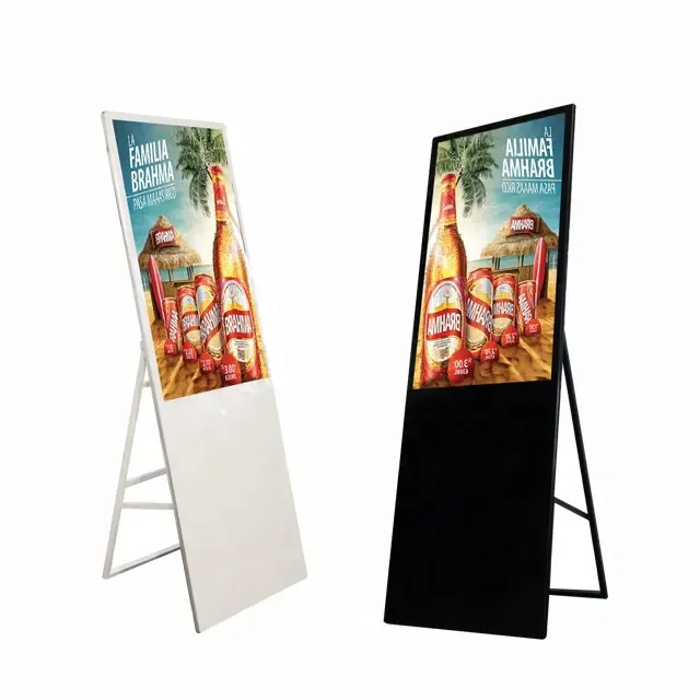 

VETO a Type Potable Digital Signage 32 43 49 55-дюймовый внутренний HD ЖК-дисплей с цифровым плакатом для розничного магазина