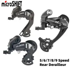 MicroSHIFT MTB Bicycle Rear Derailleur 6/7/8/9 Speed Change Gear for Mountain Bike Back Transmission Mechanical Gear Shifting