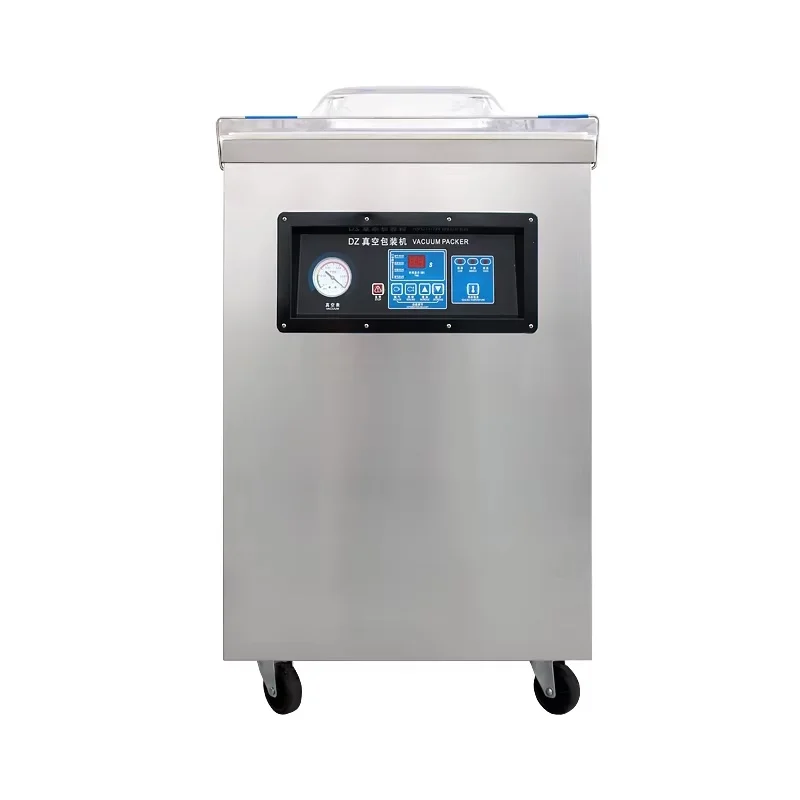 DZ400 single chamber plastic sealing machine food vacuum sealing machine commercial liquid dry goods packaging vacuum machine