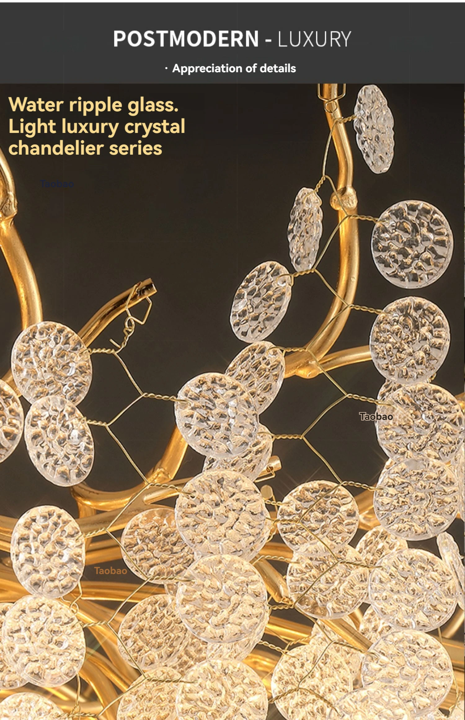 Imagem -05 - Branch Crystal Hanging Chandeliers High Floor Gold Crystal Tree Lustres de Luxo para Staircase Loft Villa Hotel Lobby