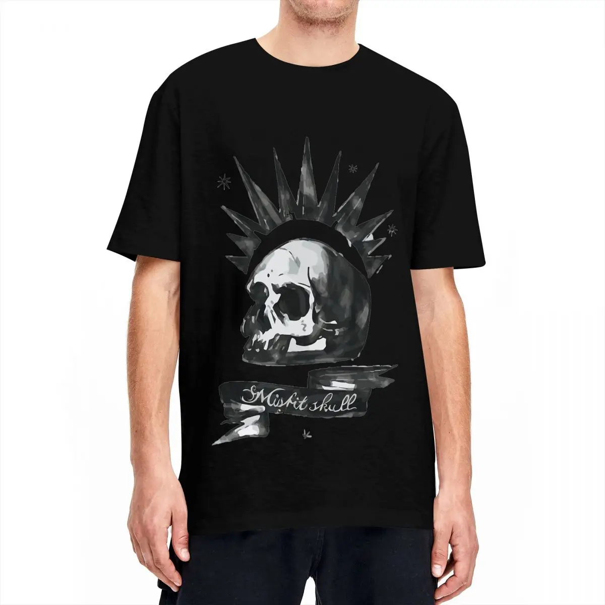 Life Is Strange T Shirt Summer Misfit Skull Game Y2K Casual T-Shirts Cotton Harajuku Tee Shirt For Man Short-Sleeve Casual Tees