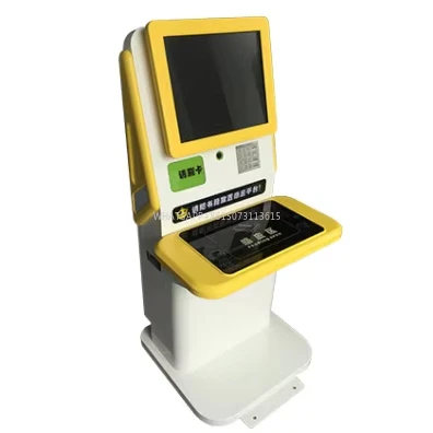 Vanch Selbstkontrollmaschine für Kinder VD-CBC ABS 21,5-Zoll-Touchscreen RFID-Bibliothek Automatisierungsmanagement Selbstbedienungsstation