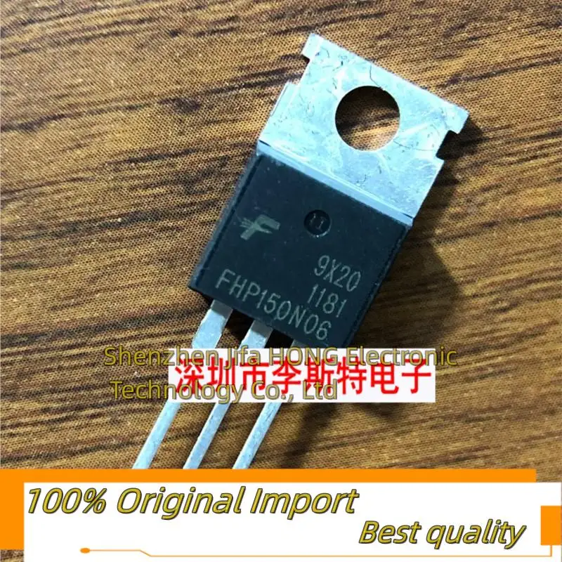 10PCS/Lot FHP150N06 TO-220 150A 60V MOSFET Najlepsza jakośćNaprawdę oryginalny magazyn