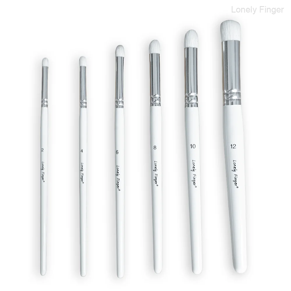 Dry Brush Miniature Painting Drybrush Set - 3/6/9/12 Sizes Hobby Detail Paint Brush Set for Acrylic/Oil/Watercolor Brushes for B
