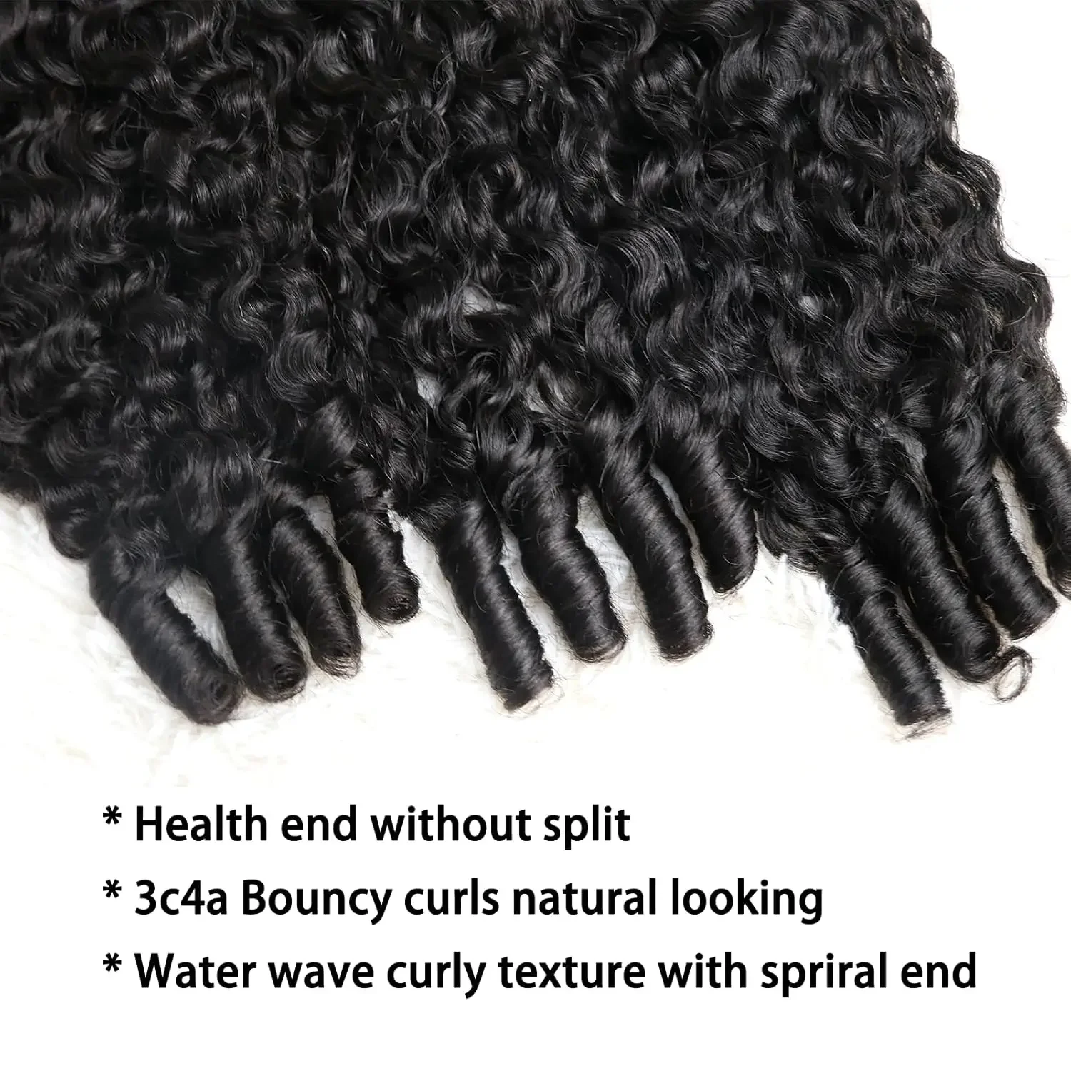 15A Grade Burmese Pix Curls Hair Bundles Raw Human Hair Weave Bundles Water Wave Curly Hair Bundles 10-30 Inches Long Hair
