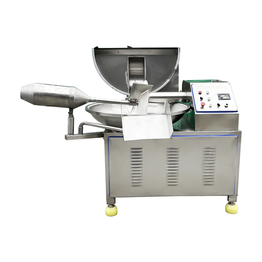 LONKIA High Efficiency Food Processor Automatic Minced Beef Pork Meat Cabbage Cutting Machine Bowl