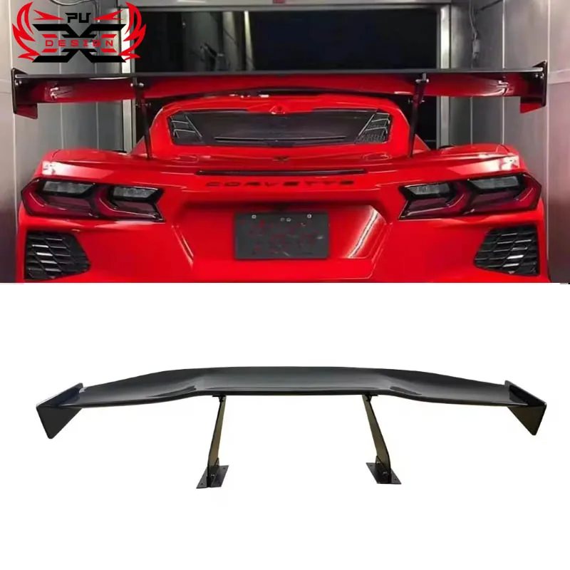 

High-quality Carbon Fiber Rrear Trunk Spoiler Wing High Wing Rear Spoiler For Chevrolet Corvette C8