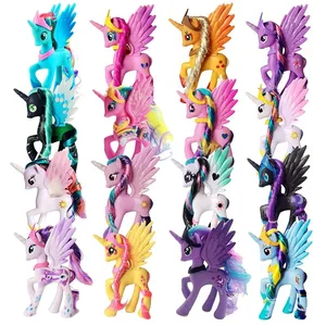 14 Cm Asli My Little Pony Action Figure Model Kartun Boneka Anime Dekorasi Kue Anak Perempuan Mengumpulkan Mainan Klasik Hadiah Anak-anak 8 penjualan terbaik kotobukiya bishoujo kuda poni kecilku - №