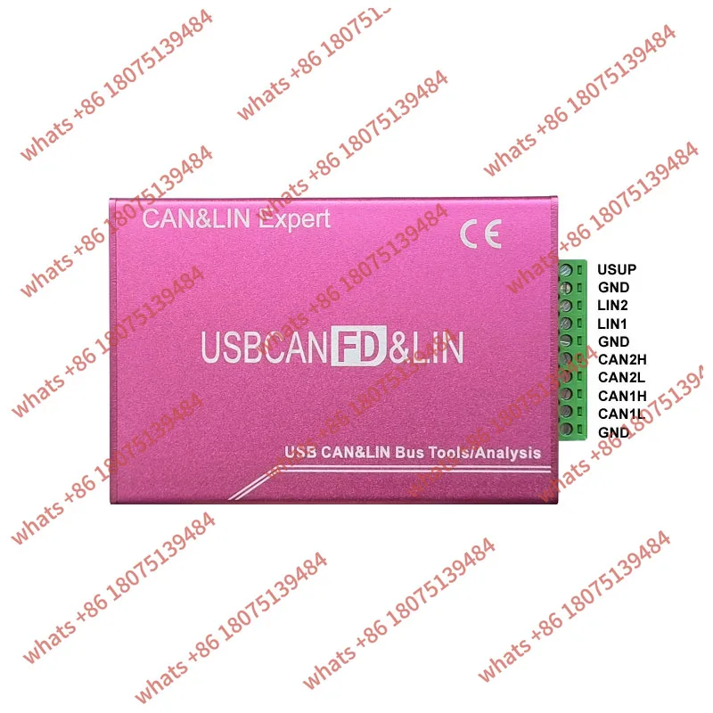 

USB to LIN LIN Bus Analyzer FD Supports the DBC LDF Protocol for Parsing USB2CAN2II CANFD