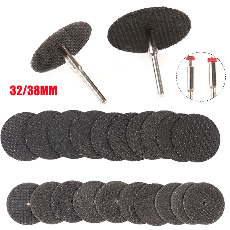 

1set 32/38MM Metal Cutting Disc Dremel Grinder Rotary Tool Circular Saw Blade Wheel Cutting Sanding Disc Grinding Wheel