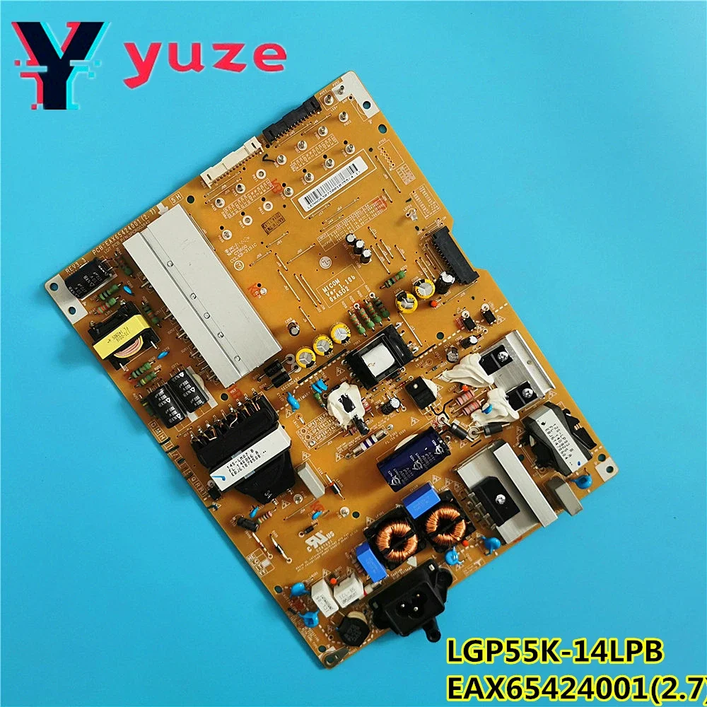 Плата питания телевизора EAX65424001(2.7) LGP55K-14LPB для LG 55GB7800-CC 55LB730V-2D 55LB670V-ZA 47LB700V-ZG 55LB7500 55LB7200