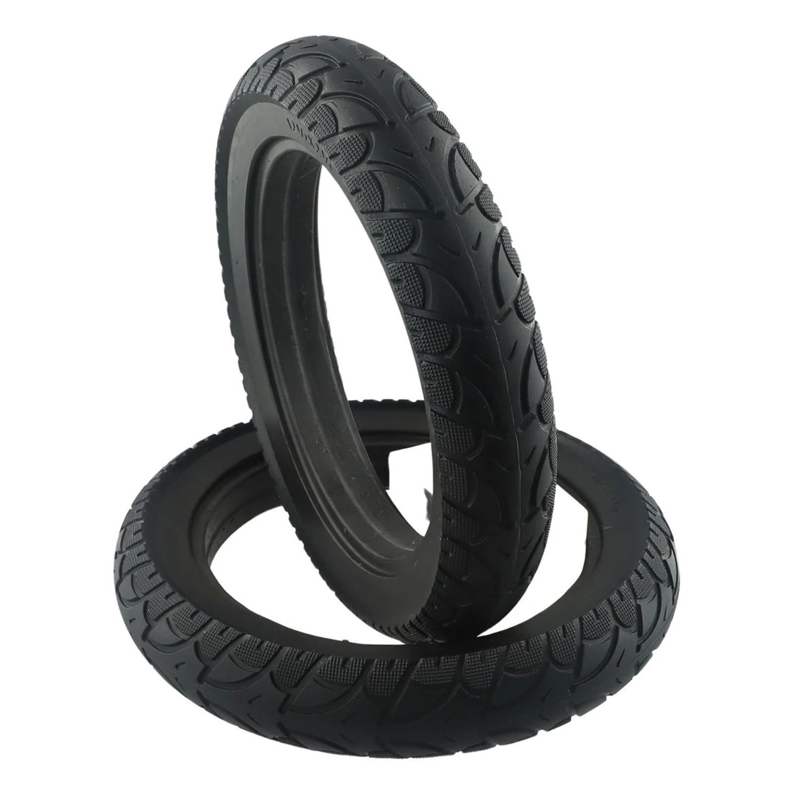 

For E-Bike Scooter Tire 12 Inch Solid Tyre 840g Electric Bike Wear-resistance Accessories Black Replacement Rubber
