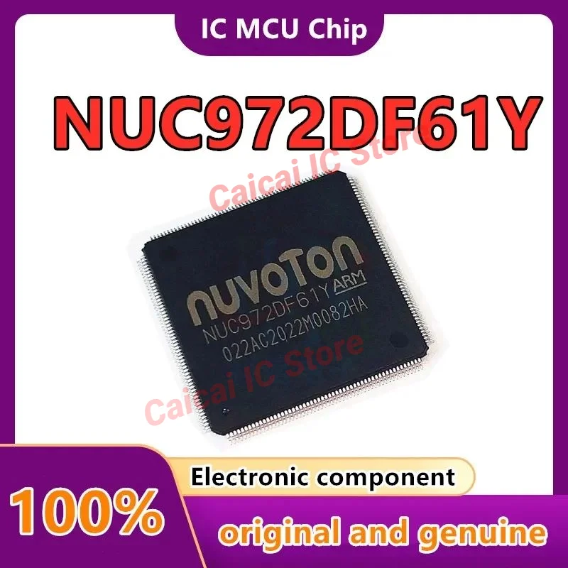 NUC972DF61Y Package LQFP-216 ARM926EJ-S NUC970 Microcontroller IC 32-Bit 300MHz 68KB (68K X 8) FLASH MCU (MCU/MPU/SOC)