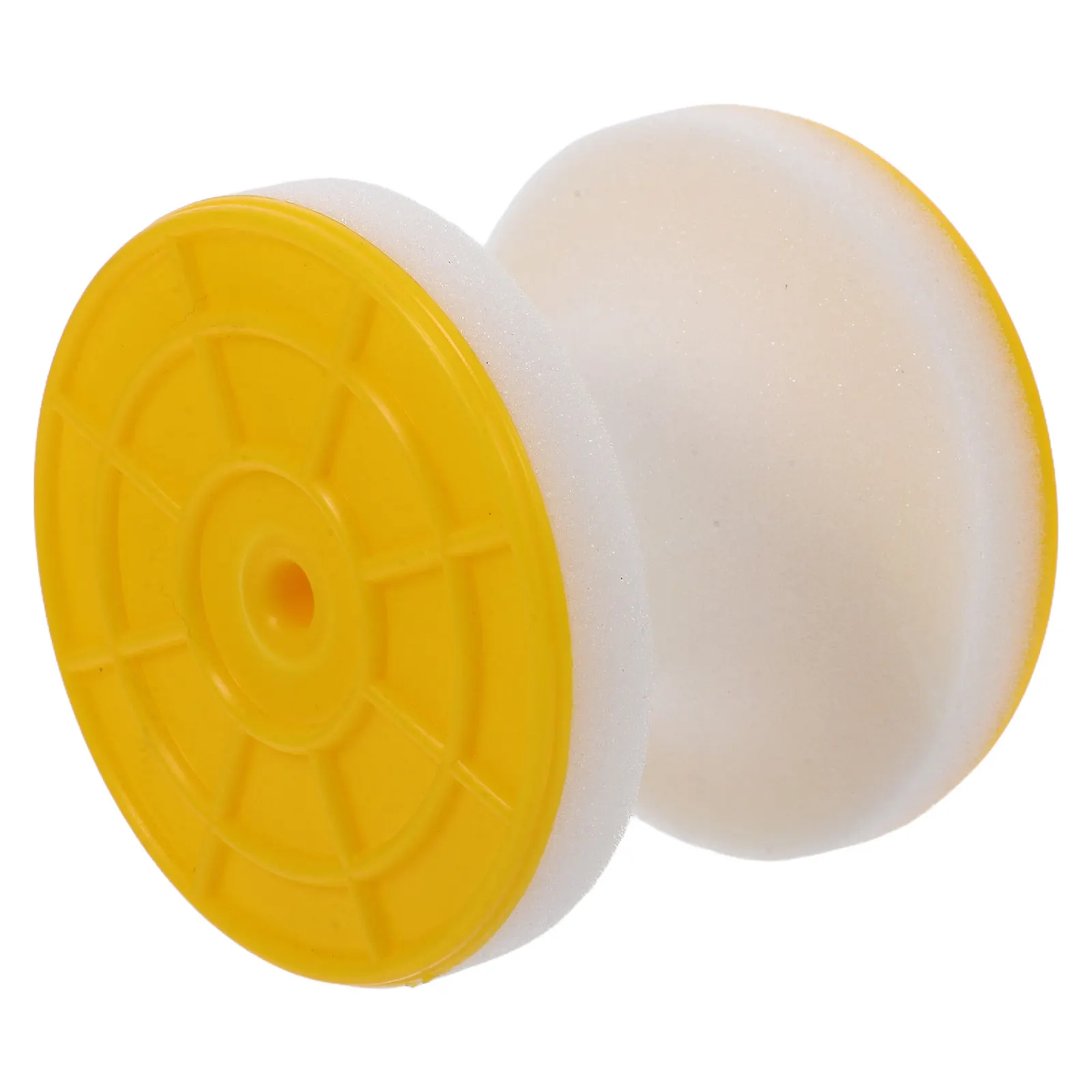 Round Sponge Paint Brush Head for Pipes Painting Cleaning Small Compact Design Fire Gas Water Scaffolding Easy Maintenance