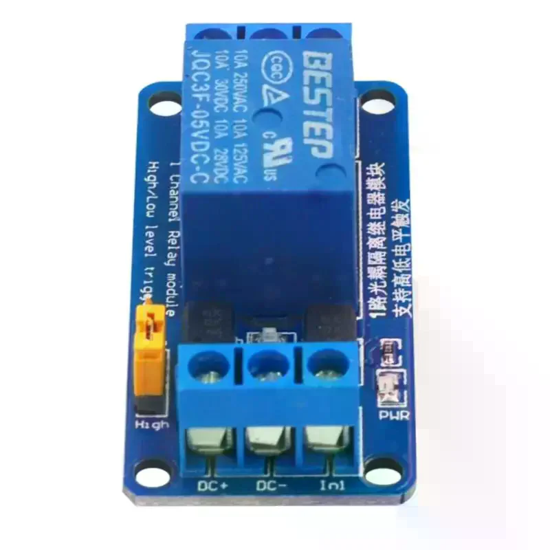 3.3V 5V 12V 24V 1 Channel Relay Module High and low Level Trigger Relay Board