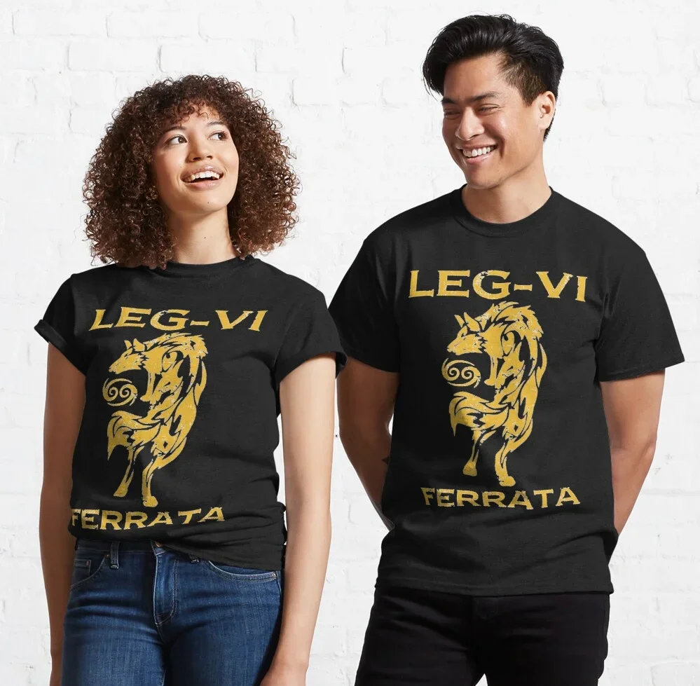 

Legio-VI Ferrata. Ancient Rome Legion T Shirt 100% Cotton Short Sleeve O-Neck Casual T-shirts Loose Top New Size S-3XL
