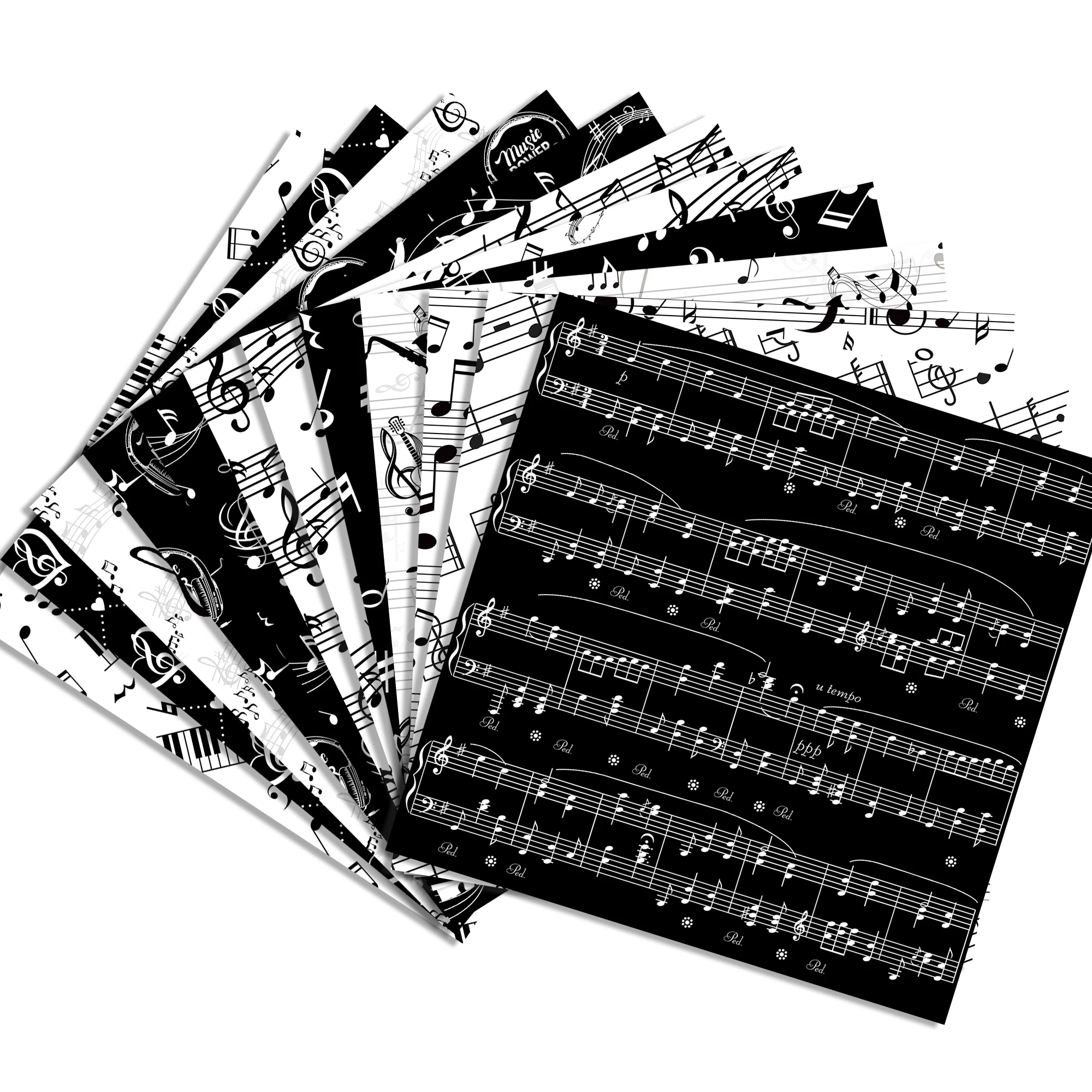 24 قطعة 30*30 سنتيمتر الموسيقي - مراجعة Blank Sheet Music Notebook وسعره