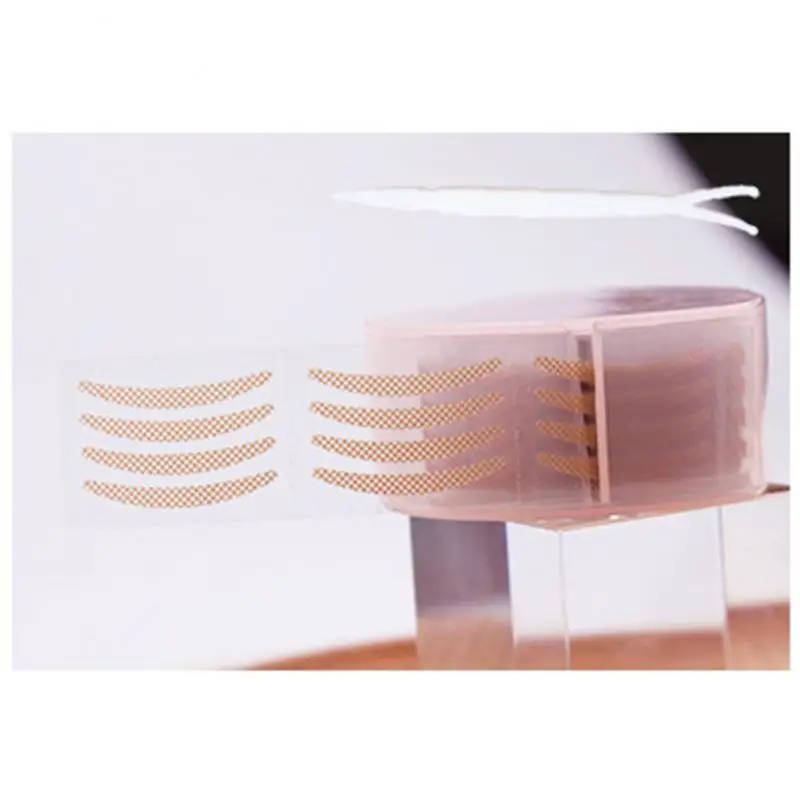 Eyelid Sticker Invisible Double Fold Eyelid Paste Clear Beige Stripe Self-adhesive Natural Eye Makeup Tools