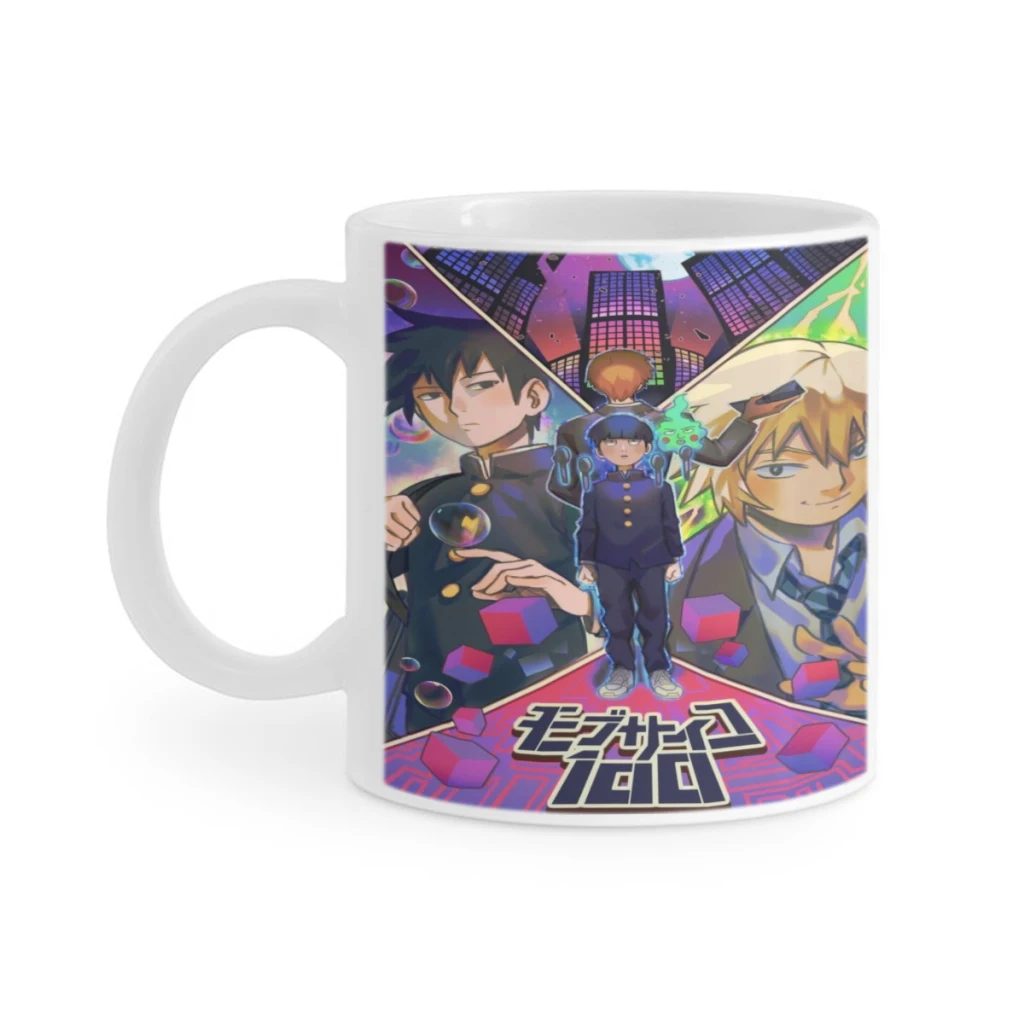 

Mob Psycho 100 Ceramics Coffee Mugs Tea Cup Milk Cups Gifts Drinkware Coffeeware