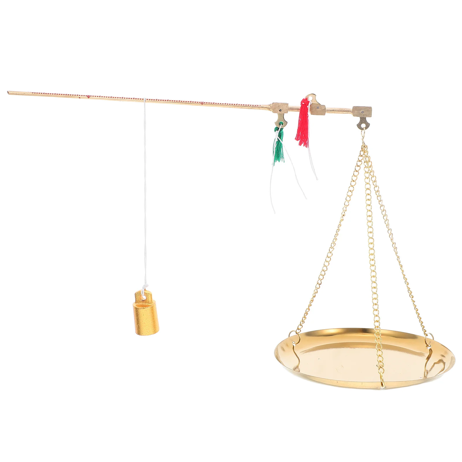 

Portable Handheld Copper Scale 250g Vintage Traditional Chinese Medicine Scale for Weighing Herbs Spices Cooking Small Business