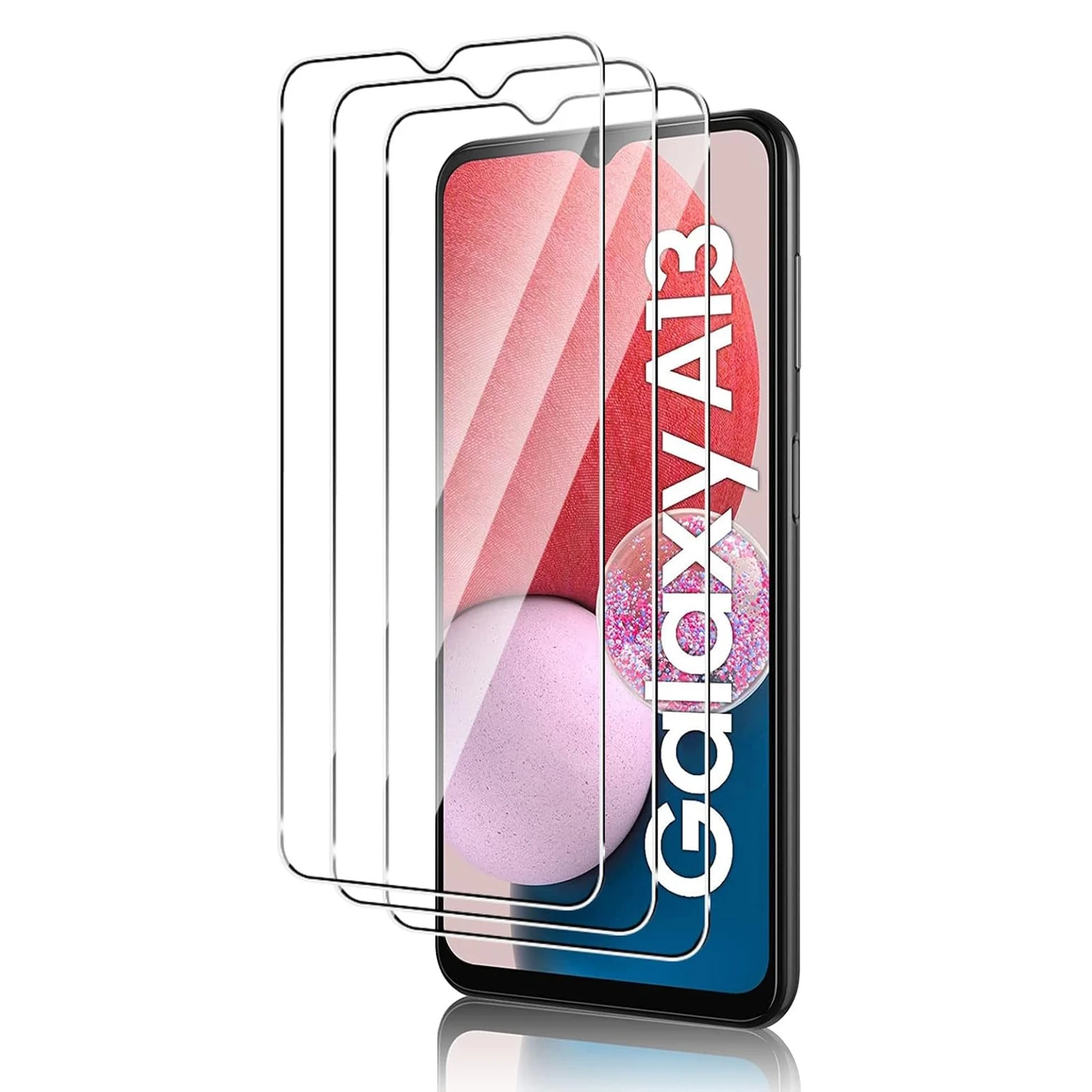 

3pcs Tempered Glass Screen Protectors For Samsung Galaxy A13 5G Glass Film