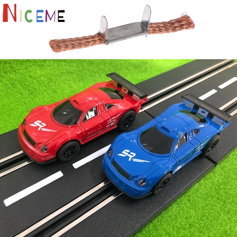 

1 Set Electric Scalextric Car Slot Racing 1/43 Motor Electric Brush Guide Column Guardrail Accesorios For Track Car